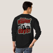 Happy Haulin'Days 2-sided T-shirt (Achterkant volledig)
