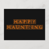 Happy Haunting Briefkaart (Voorkant)