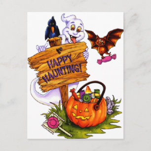 Happy Haunting Briefkaart