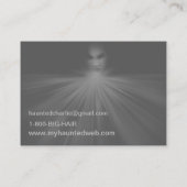 Happy Haunting Calling Card/Visitekaartje Contactkaartje (Achterkant)