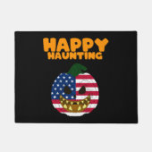 Happy Haunting Funny Halloween Mannen American Hor Deurmat (Voorkant)