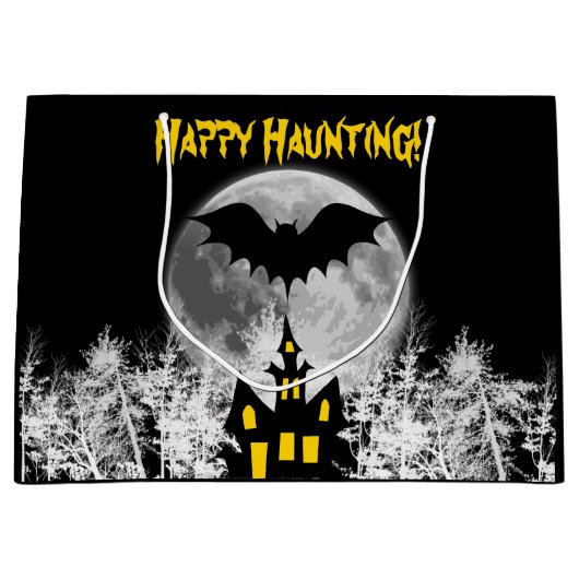 Happy Haunting Groot Cadeauzakje (Voorkant)