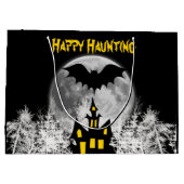 Happy Haunting Groot Cadeauzakje (Achterkant)