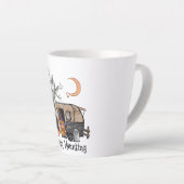 Happy Haunting | Halloween Camper | Spooky Witch Latte Mok (Rechterhoek)