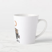 Happy Haunting | Halloween Camper | Spooky Witch Latte Mok (Rechts)