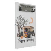 Happy Haunting | Halloween Camper | Spooky Witch Mini Klembord (Schuin)