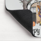 Happy Haunting | Halloween Camper | Spooky Witch Muismat (Hoek)