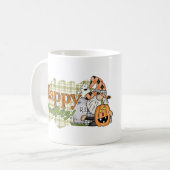 Happy Haunting Halloween Gnome Koffiemok (Voorkant links)