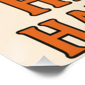 Happy Haunting – Halloween Pumpkin Poster 📝 Opis (Hoek)