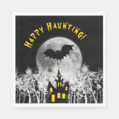 Happy Haunting Halloween Servet (Voorkant)