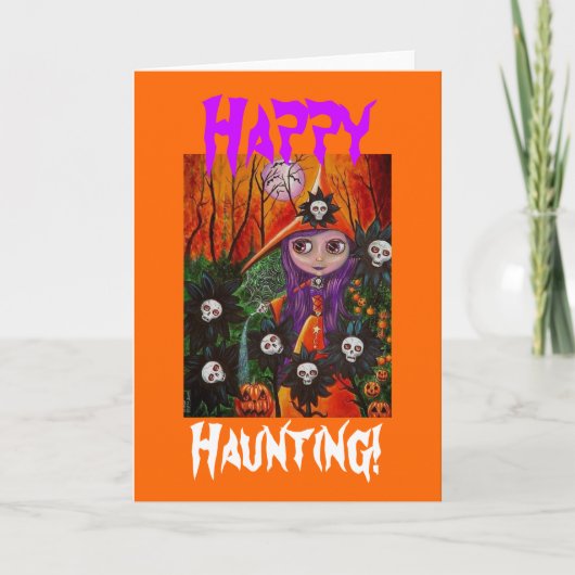 Happy Haunting! Kaart (Voorkant)