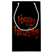 Happy Haunting Klein Cadeauzakje (Achterkant)