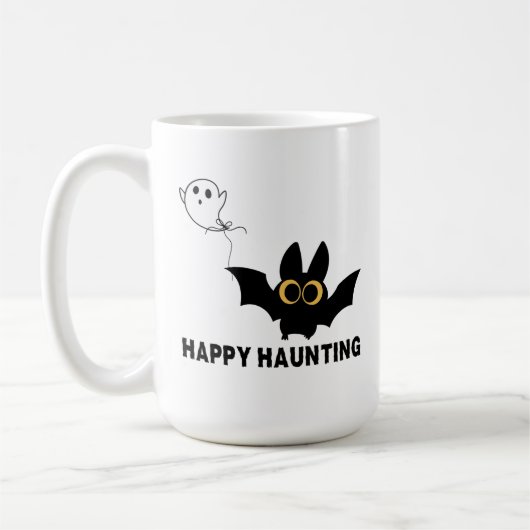Happy Haunting Koffiemok (Links)