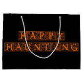 Happy Haunting Large Cadeautasje (Achterkant)