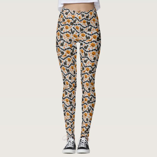Happy Haunting Leggings (Voorkant)