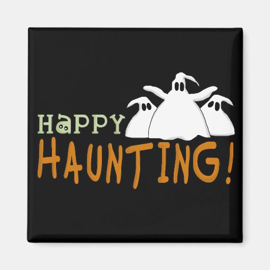 Happy Haunting-overhemden en -cadeaus Magneet (Voorkant)