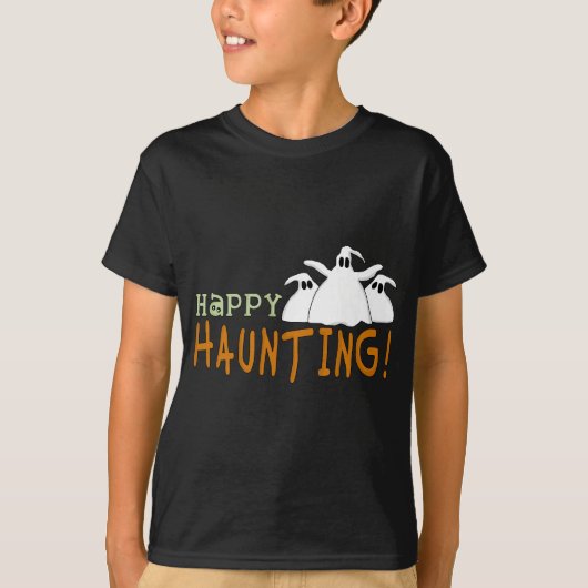 Happy Haunting-overhemden en -cadeaus T-shirt (Voorkant)