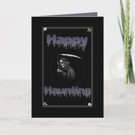 Happy Haunting Reaper Kaart
