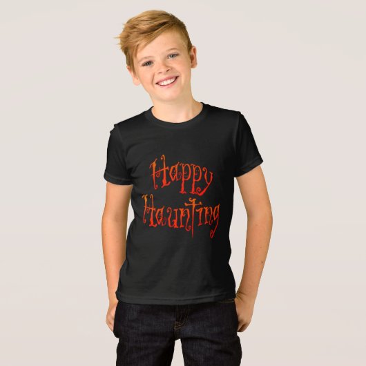 Happy Haunting T-shirt (Voorkant volledig)