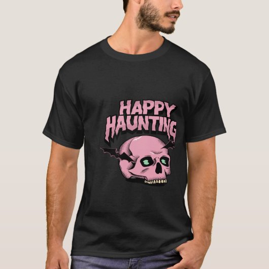 Happy Haunting T-Shirt (Voorkant)