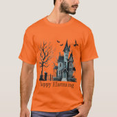 Happy Haunting T-shirt (Voorkant)