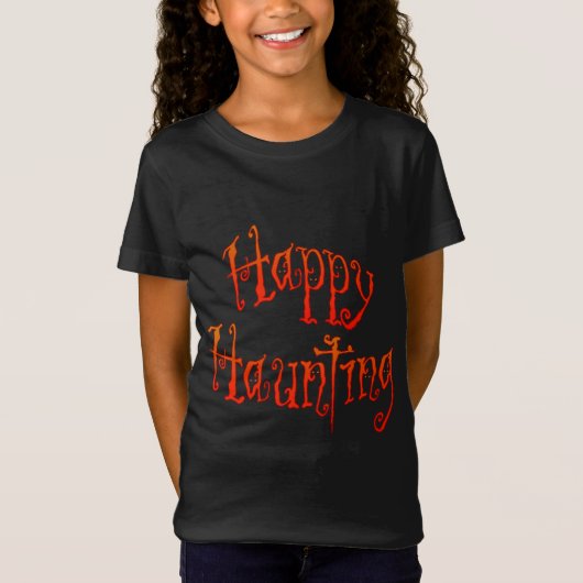 Happy Haunting T-shirt (Voorkant)