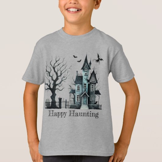 Happy Haunting T-shirt (Voorkant)