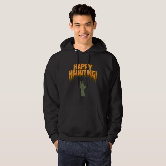 Happy Haunting, Zombie! Hoodie (Voorkant volledig)