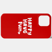 Happy have Fun Case-Mate iPhone Case (Achterkant (horizontaal))