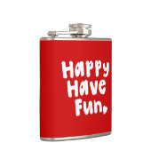 Happy have Fun Heupfles (Rechts)