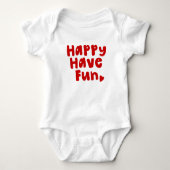 Happy have Fun Romper (Voorkant)