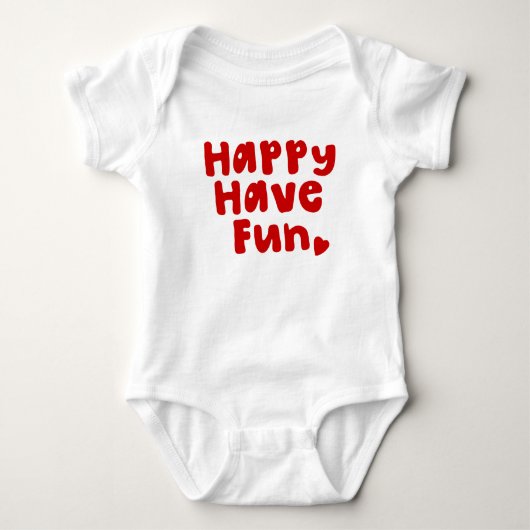 Happy have Fun Romper (Voorkant)