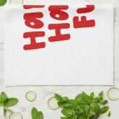 Happy have Fun Theedoek (Gevouwen)