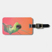 Happy Hawaiian Frog op Young Bamboo Bagagelabel (Voorkant horizontaal)