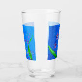 Happy Hawaiian Orchid Bird Glas (Rechts)