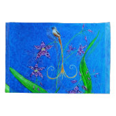 Happy Hawaiian Orchid Bird Kussensloop (Achterkant)