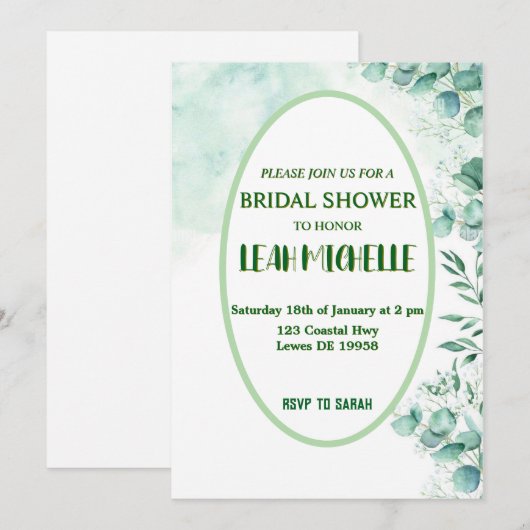 Happy Healing Kaart (Voorkant / Achterkant)