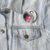 Happy Heart Button (In situ)