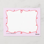 Happy Heart Day briefkaart (Achterkant)