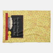 Happy Heart Happy Belly Kitchen Towel Theedoek (Horizontaal)