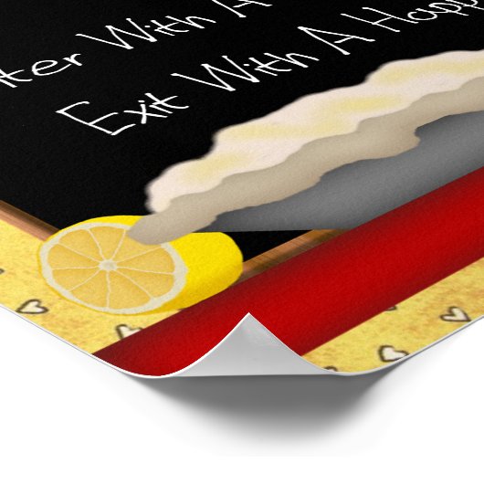 Happy Heart Happy Belly Print (Hoek)