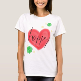 happy heart Japanese　Traditional　Vintage T-shirt