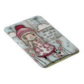 Happy Heart - Magneet 3x4" (Rechterzijde)