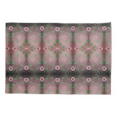  Happy Heart Roze Kussen Hoesje Set Kussensloop (Achterkant-Links)