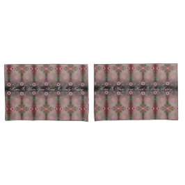 Happy Heart Roze Kussen Hoesje Set Kussensloop