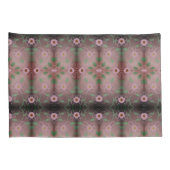  Happy Heart Roze Kussen Hoesje Set Kussensloop (Achterkant-Rechts)