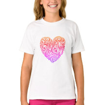 Happy Heart T-Shirt voor meisjes