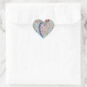 Happy Heart valentijn sticker (Tas)