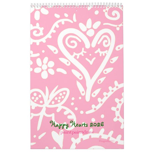 Happy Hearts 2026 Kalender (Hoes)