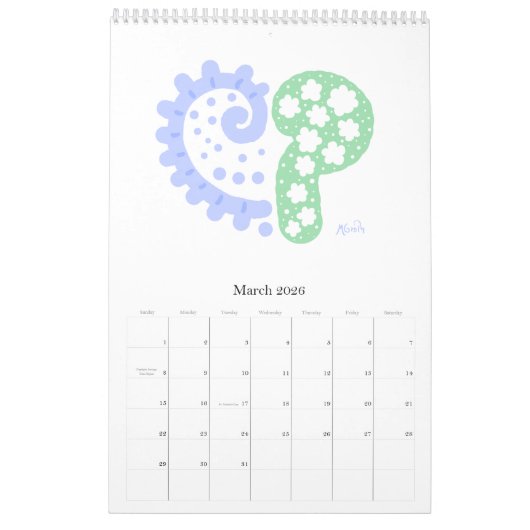 Happy Hearts 2026 Kalender (Mar 2026)